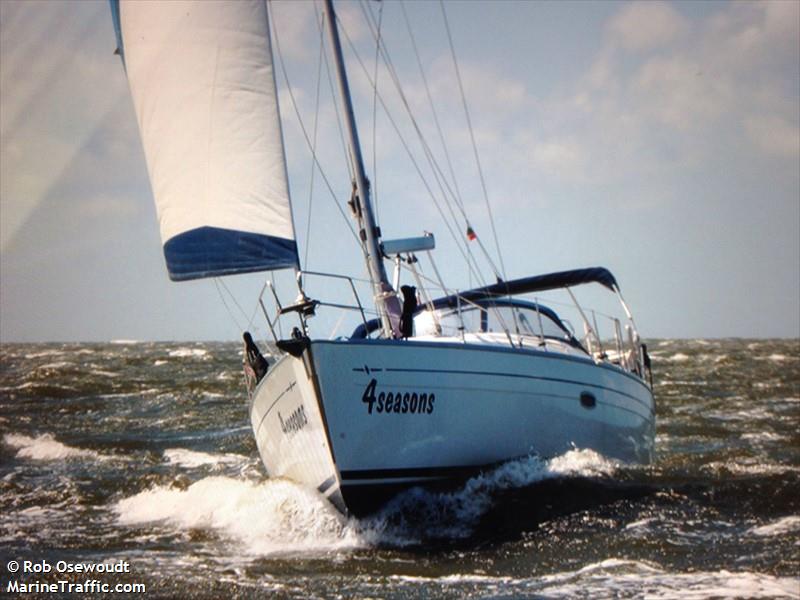 4 seasons (Sailing vessel) - IMO , MMSI 244770898, Call Sign PA6984 under the flag of Netherlands