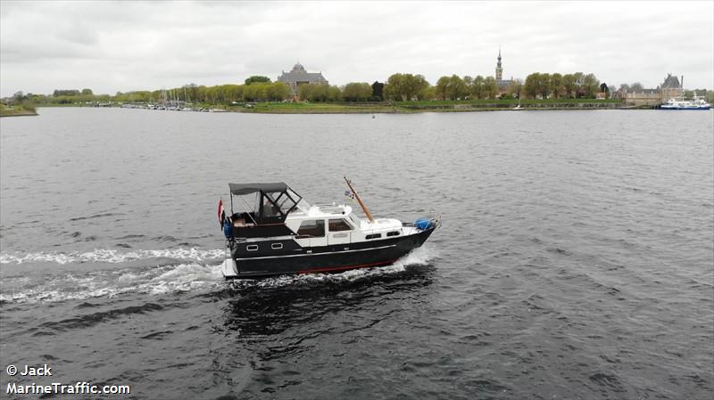 aphrodite (Pleasure craft) - IMO , MMSI 244820785, Call Sign PE9555 under the flag of Netherlands