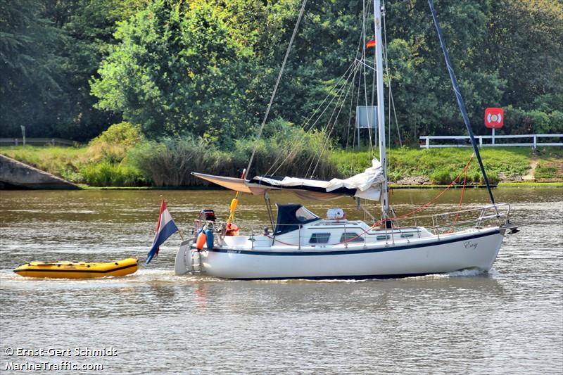 easy (Sailing vessel) - IMO , MMSI 244860386, Call Sign PC2737 under the flag of Netherlands
