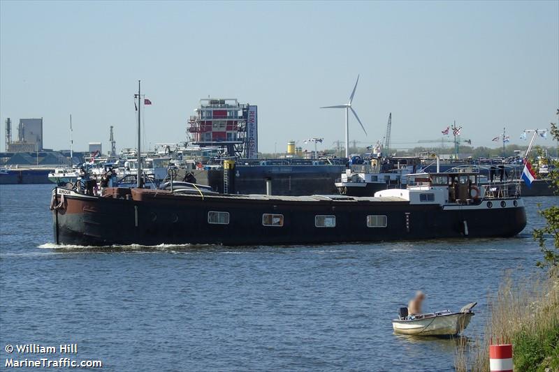 amour (Pleasure craft) - IMO , MMSI 244870783, Call Sign PB9333 under the flag of Netherlands