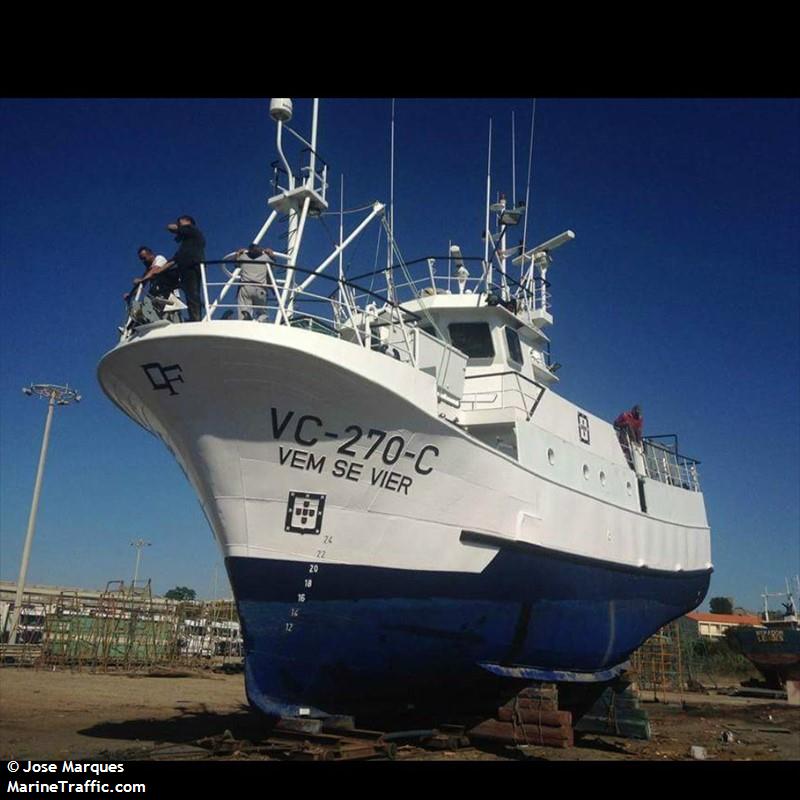 vem se vier (Fishing vessel) - IMO , MMSI 263414560, Call Sign CUER9 under the flag of Portugal