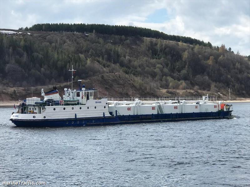tn-609 (Tanker) - IMO , MMSI 273329440 under the flag of Russia