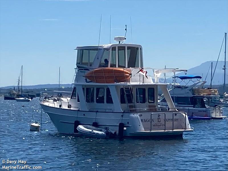 dragon sapphire (Pleasure craft) - IMO , MMSI 316018929 under the flag of Canada