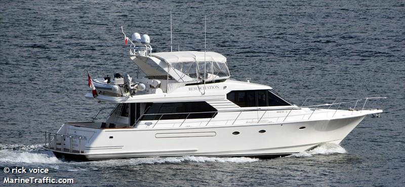 resuscitation (Pleasure craft) - IMO , MMSI 316025008 under the flag of Canada