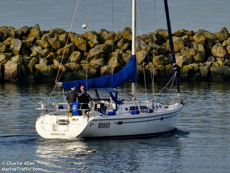 mangata (Sailing vessel) - IMO , MMSI 338310661 under the flag of USA