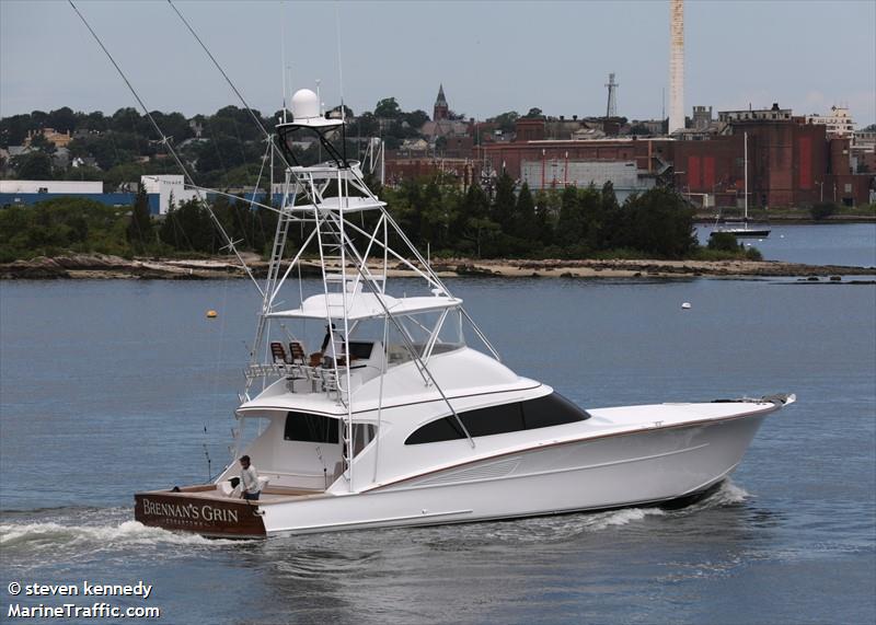 brennans grin (Pleasure craft) - IMO , MMSI 368137590 under the flag of United States (USA)
