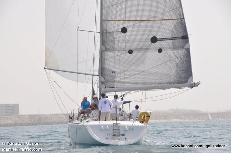 senza freni (Sailing vessel) - IMO , MMSI 428381000 under the flag of Israel