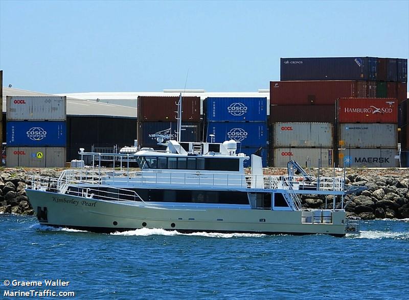 kimberley pearl (Pleasure craft) - IMO , MMSI 503038920, Call Sign VJD3174 under the flag of Australia