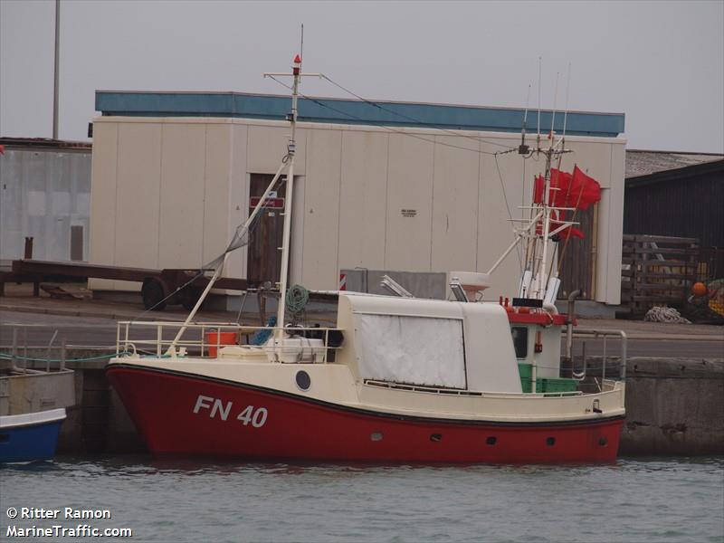 hg 191 falitten ii (Fishing vessel) - IMO , MMSI 219007727, Call Sign OU4723 under the flag of Denmark