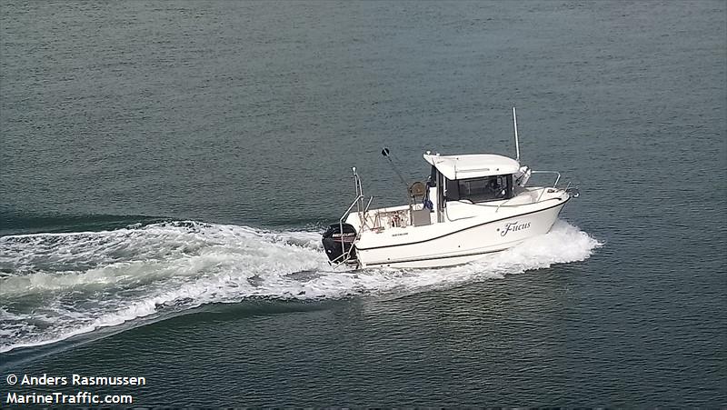 fucus (Pleasure craft) - IMO , MMSI 219022164 under the flag of Denmark