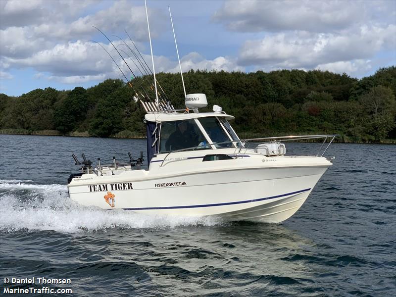tiger (Fishing vessel) - IMO , MMSI 219024620, Call Sign XPH3491 under the flag of Denmark