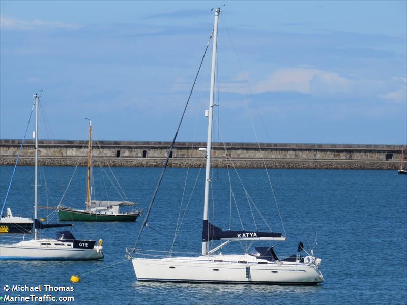 katya (Sailing vessel) - IMO , MMSI 232008717, Call Sign MBFC3 under the flag of United Kingdom (UK)