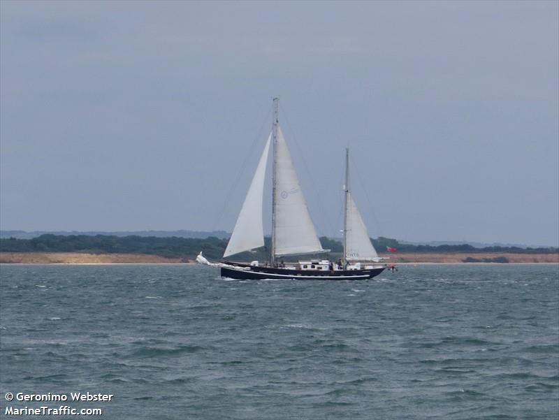 prolific (Sailing vessel) - IMO , MMSI 235026613, Call Sign MHXS3 under the flag of United Kingdom (UK)