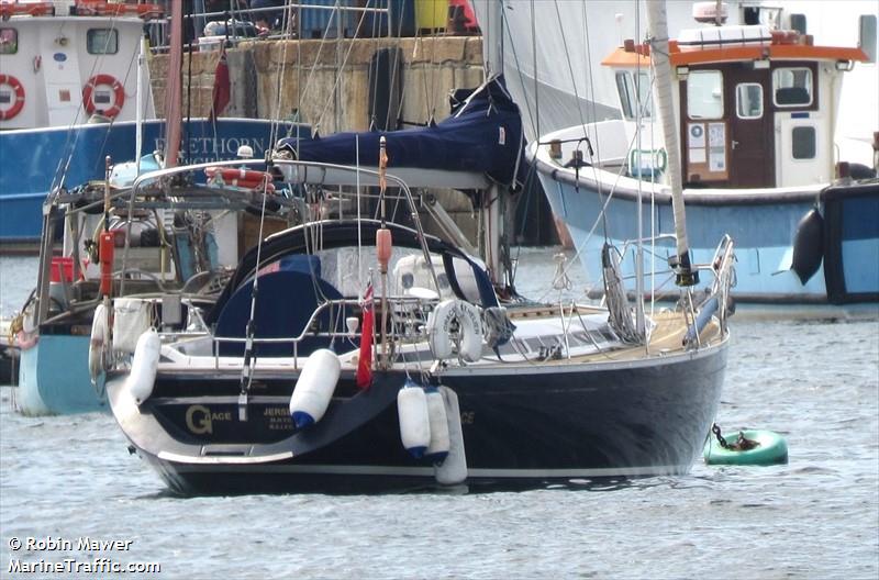 grace (Pleasure craft) - IMO , MMSI 235076468, Call Sign 2CWY5 under the flag of United Kingdom (UK)