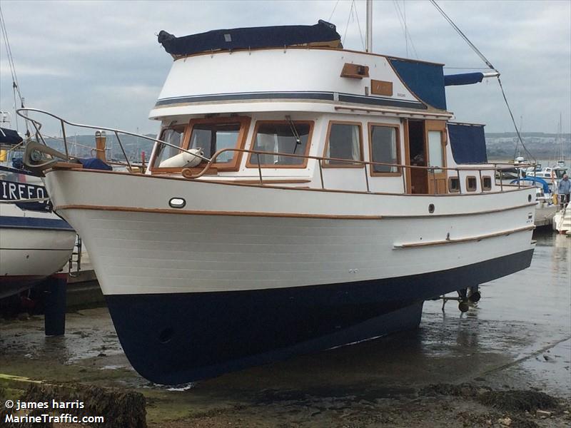 zark (Pleasure craft) - IMO , MMSI 235102064, Call Sign 2HAP8 under the flag of United Kingdom (UK)