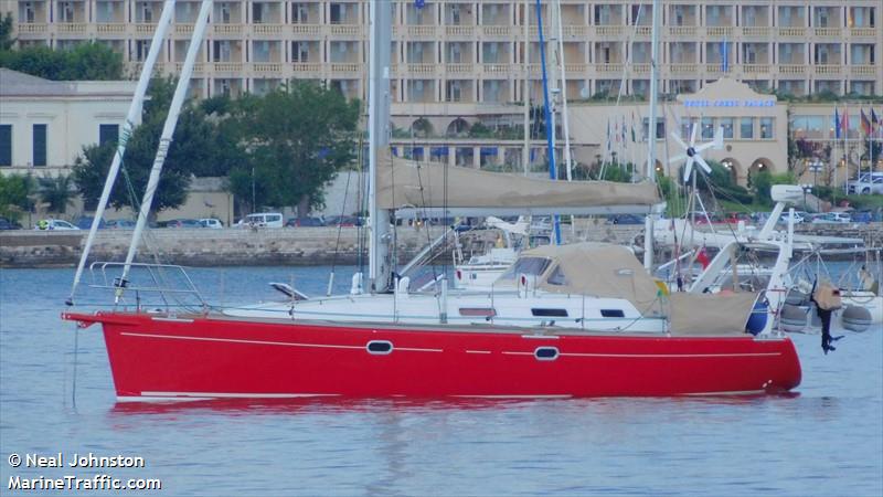 red roo (Sailing vessel) - IMO , MMSI 235114026, Call Sign 2IZJ9 under the flag of United Kingdom (UK)