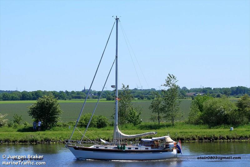 johanna (Sailing vessel) - IMO , MMSI 244010068, Call Sign PH8243 under the flag of Netherlands