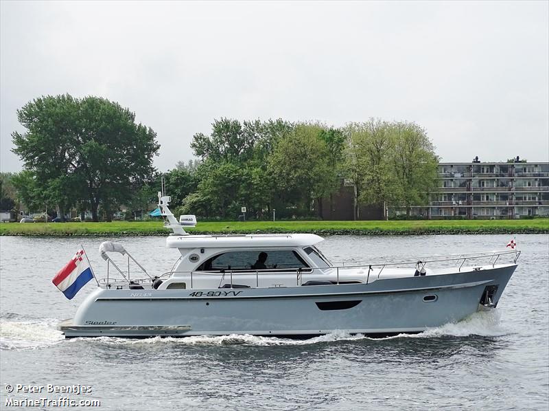 bliss (Pleasure craft) - IMO , MMSI 244060218, Call Sign PD6256 under the flag of Netherlands