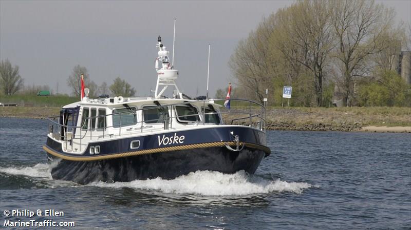 voske (Pleasure craft) - IMO , MMSI 244153235, Call Sign PC7384 under the flag of Netherlands