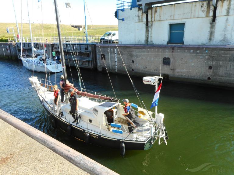 cassiopeia (Sailing vessel) - IMO , MMSI 244182507, Call Sign PF8877 under the flag of Netherlands