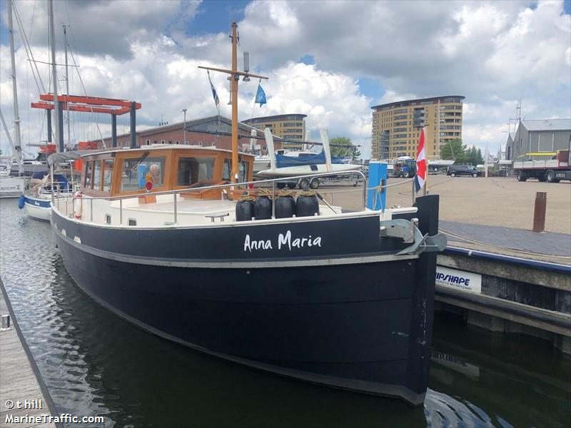 anna maria (Pleasure craft) - IMO , MMSI 244210187, Call Sign PC3028 under the flag of Netherlands