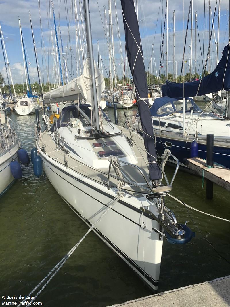 twa famkes (Sailing vessel) - IMO , MMSI 244620088, Call Sign PD4058 under the flag of Netherlands