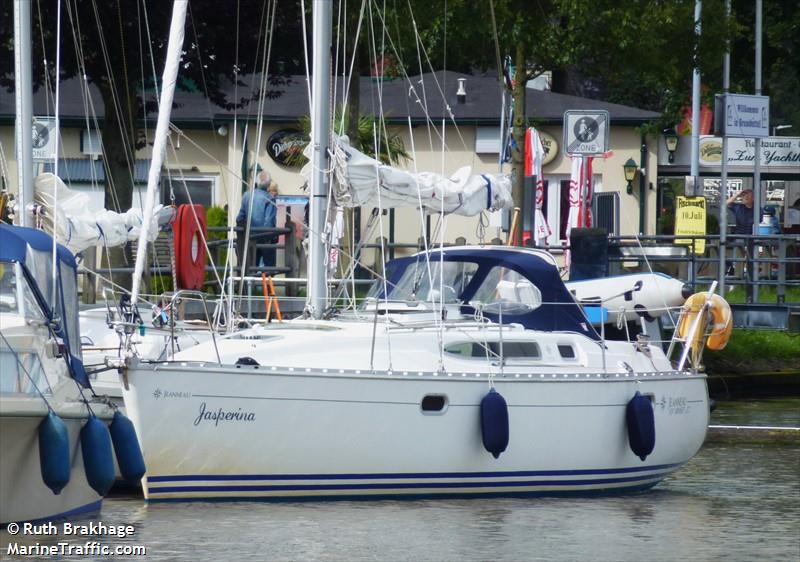 jasperina (Pleasure craft) - IMO , MMSI 244730169, Call Sign PE6554 under the flag of Netherlands