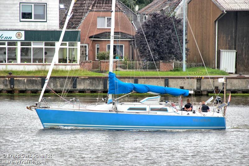 paladijn (Pleasure craft) - IMO , MMSI 244770061, Call Sign PD6228 under the flag of Netherlands