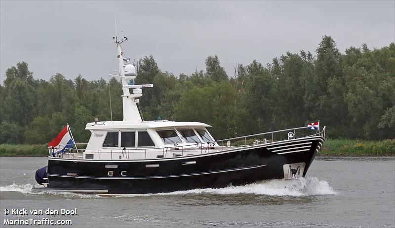 mare cordis (Pleasure craft) - IMO , MMSI 244820831, Call Sign PG3152 under the flag of Netherlands
