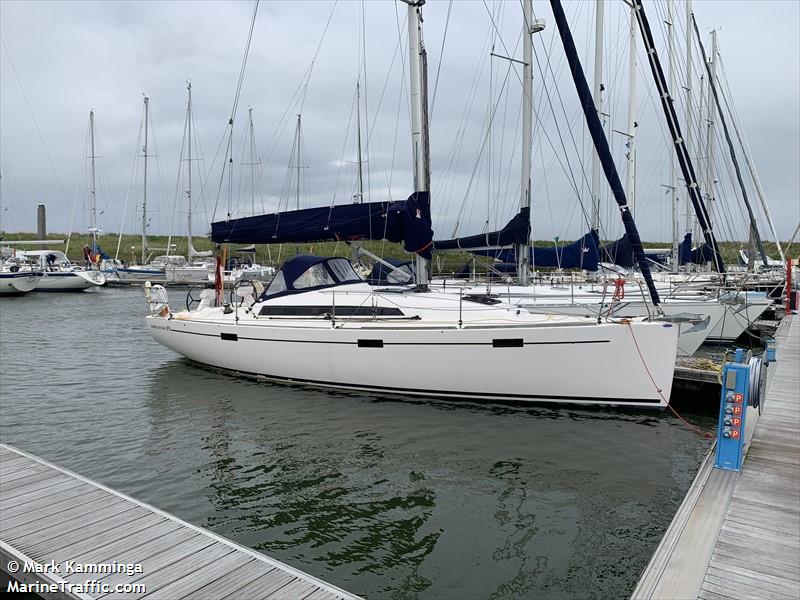 amateur (Sailing vessel) - IMO , MMSI 244890631, Call Sign PC7142 under the flag of Netherlands