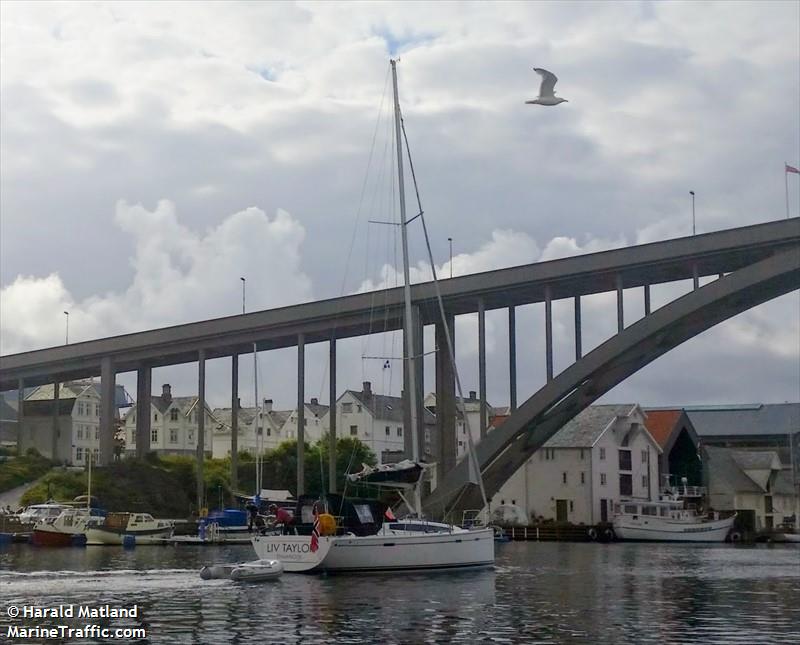 liv taylor (Sailing vessel) - IMO , MMSI 257022420, Call Sign LA5927 under the flag of Norway
