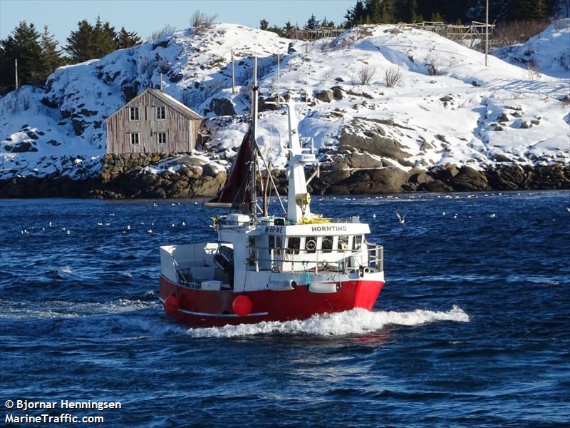 horntind (Fishing vessel) - IMO , MMSI 257157020 under the flag of Norway