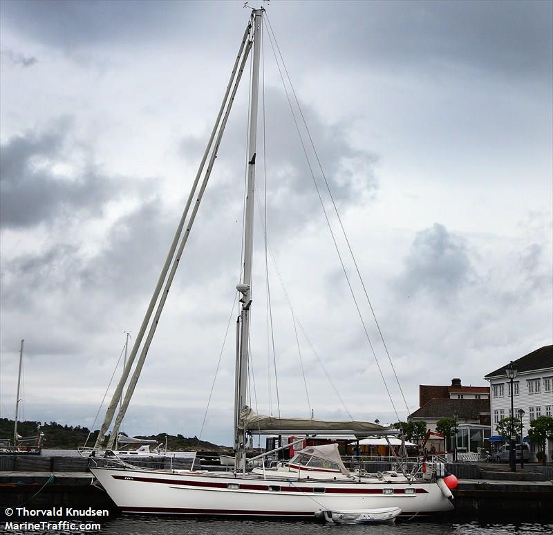 fred (Sailing vessel) - IMO , MMSI 257688380, Call Sign LJ8684 under the flag of Norway
