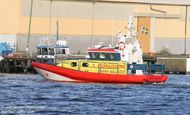 rescue s wallenius (-) - IMO , MMSI 265523240, Call Sign 7SA2194 under the flag of Sweden