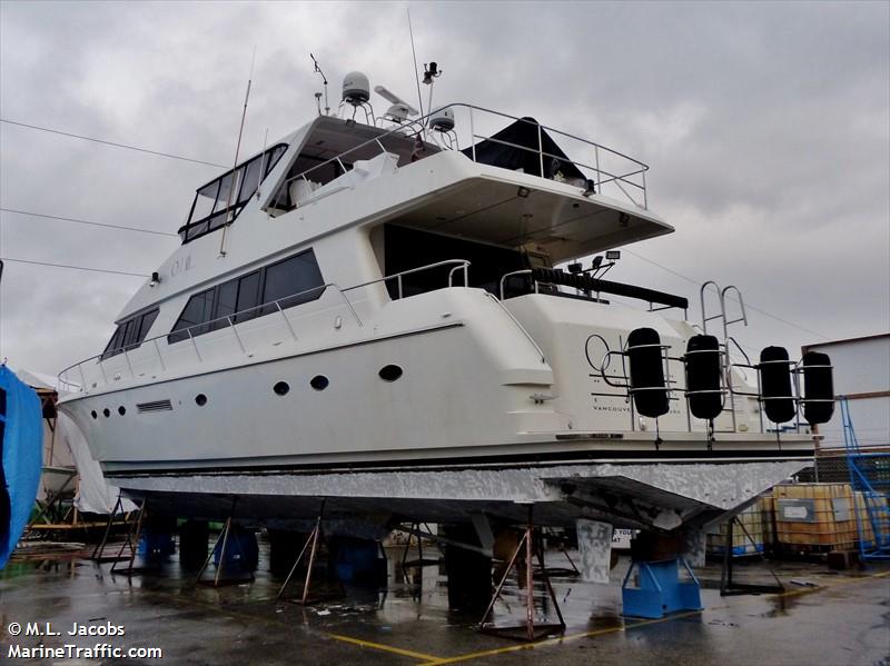 o i sea (Pleasure craft) - IMO , MMSI 316023741, Call Sign CFL746 under the flag of Canada