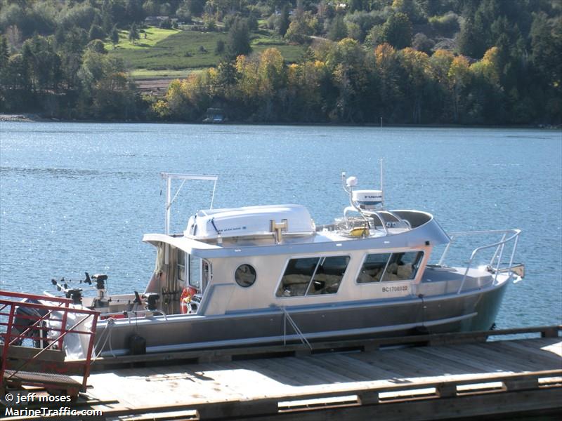 holy moses (Pleasure craft) - IMO , MMSI 316044308 under the flag of Canada