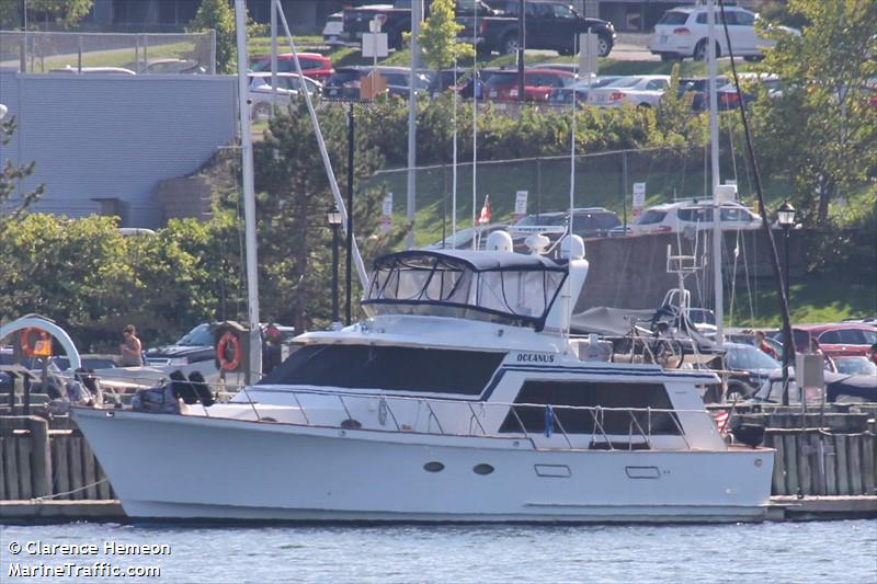 oceanus (Pleasure craft) - IMO , MMSI 338140868 under the flag of USA