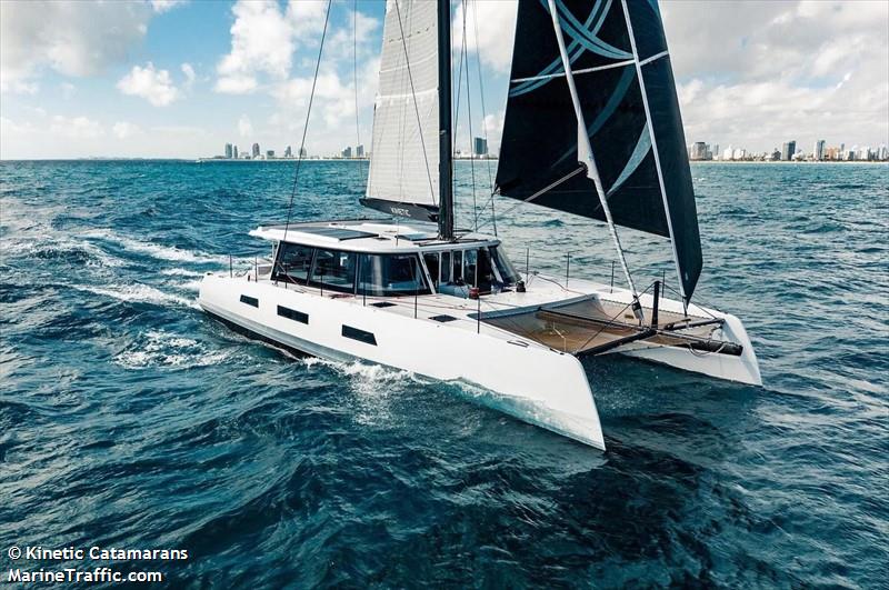 kinetic (Pleasure craft) - IMO , MMSI 338352099, Call Sign KSXO under the flag of USA