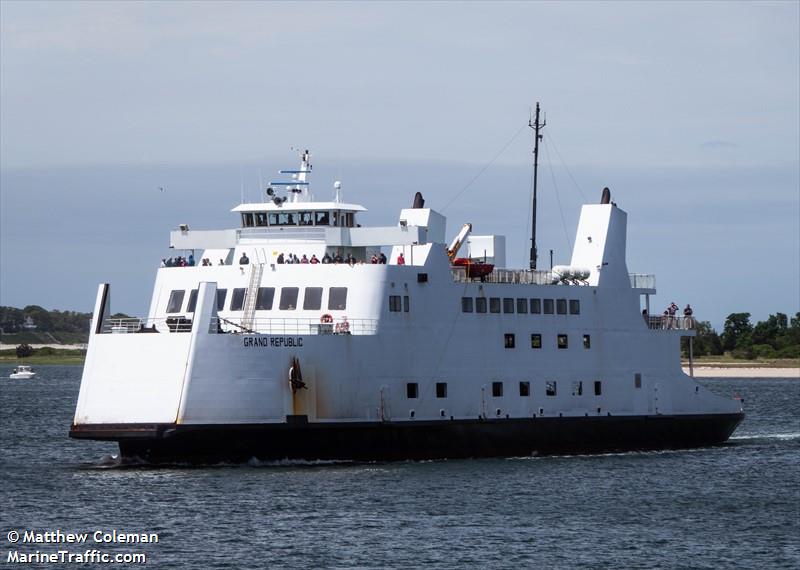 grand republic (Passenger/Ro-Ro Cargo Ship) - IMO 8986145, MMSI 367568460, Call Sign WDG7555 under the flag of United States (USA)