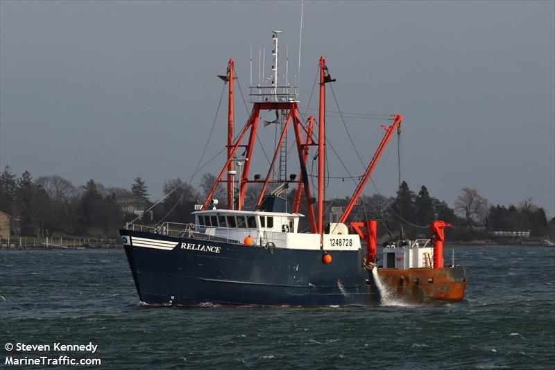 reliance (Fishing vessel) - IMO , MMSI 367595750, Call Sign WDH2253 under the flag of United States (USA)