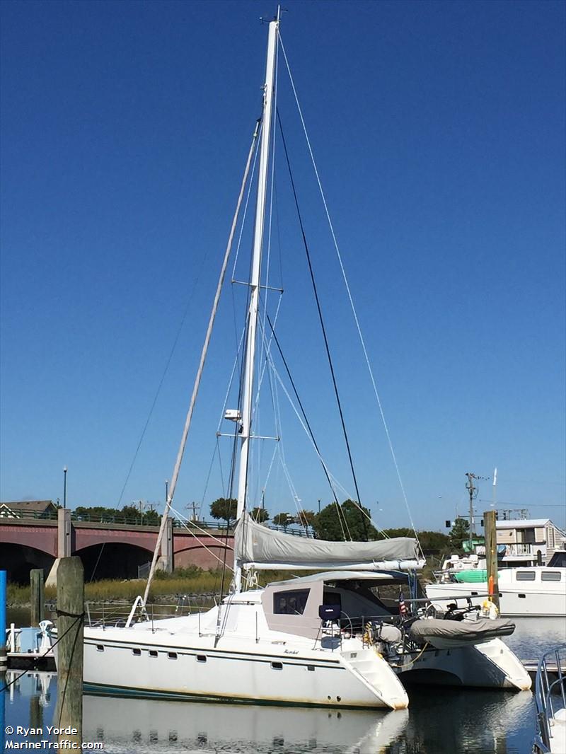coconuts (Sailing vessel) - IMO , MMSI 367601340, Call Sign WDH2803 under the flag of United States (USA)