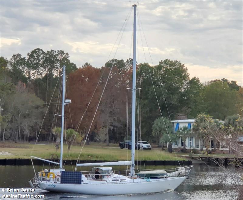 aisling (Sailing vessel) - IMO , MMSI 368039990, Call Sign WDK2898 under the flag of United States (USA)