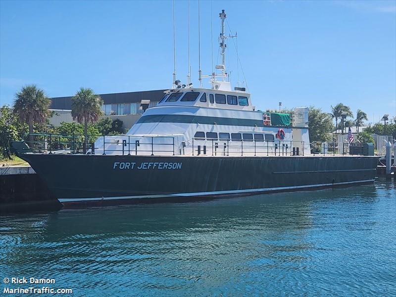 mv fort jefferson (Pleasure craft) - IMO , MMSI 369970937 under the flag of United States (USA)