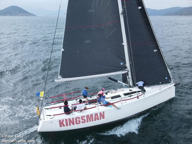 kingsman (Sailing vessel) - IMO , MMSI 477991111, Call Sign VRS7846 under the flag of Hong Kong