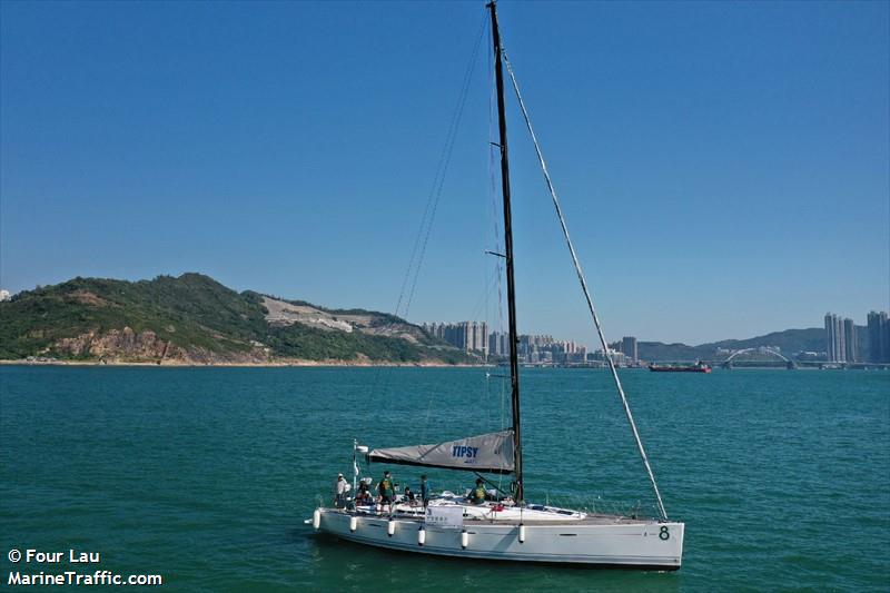 tipsy easy (Sailing vessel) - IMO , MMSI 477991296, Call Sign VRS8027 under the flag of Hong Kong