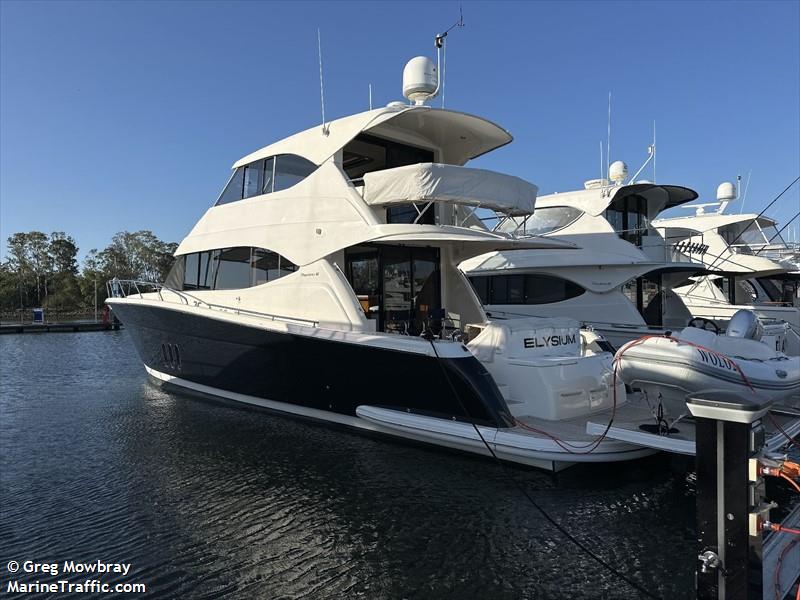 moreton (Pleasure craft) - IMO , MMSI 503004950, Call Sign AT580Q under the flag of Australia