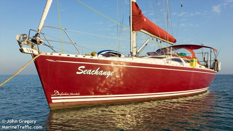 seachange (Sailing vessel) - IMO , MMSI 503013540 under the flag of Australia