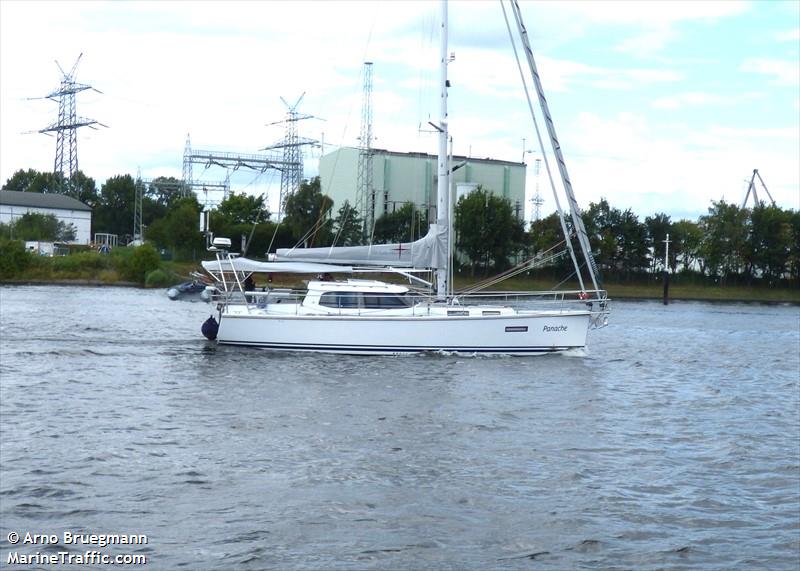 panache (Pleasure craft) - IMO , MMSI 211262870, Call Sign DJNL2 under the flag of Germany