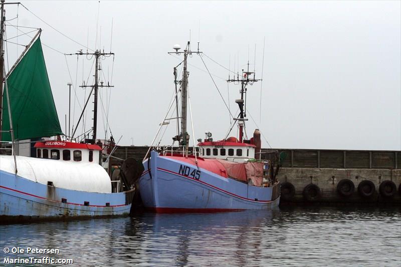 soefelt (Fishing vessel) - IMO , MMSI 219002585, Call Sign XP2732 under the flag of Denmark