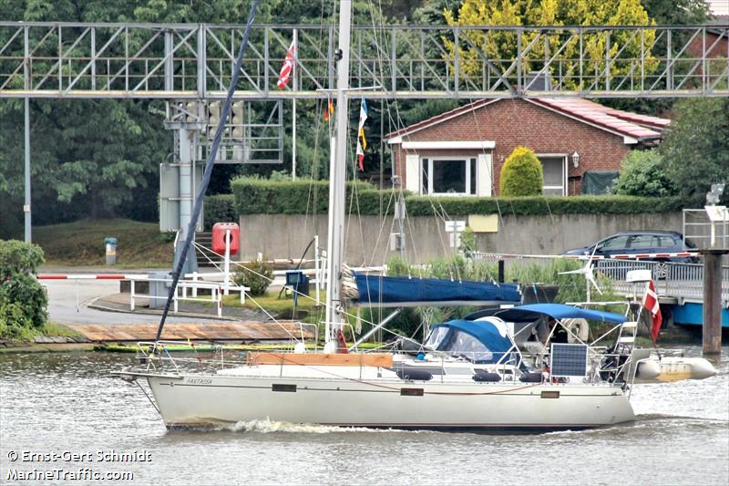 fantasea (Sailing vessel) - IMO , MMSI 219006413, Call Sign XPD5535 under the flag of Denmark